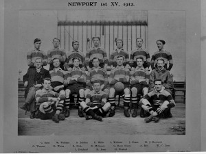 pop evans 1912 team photo